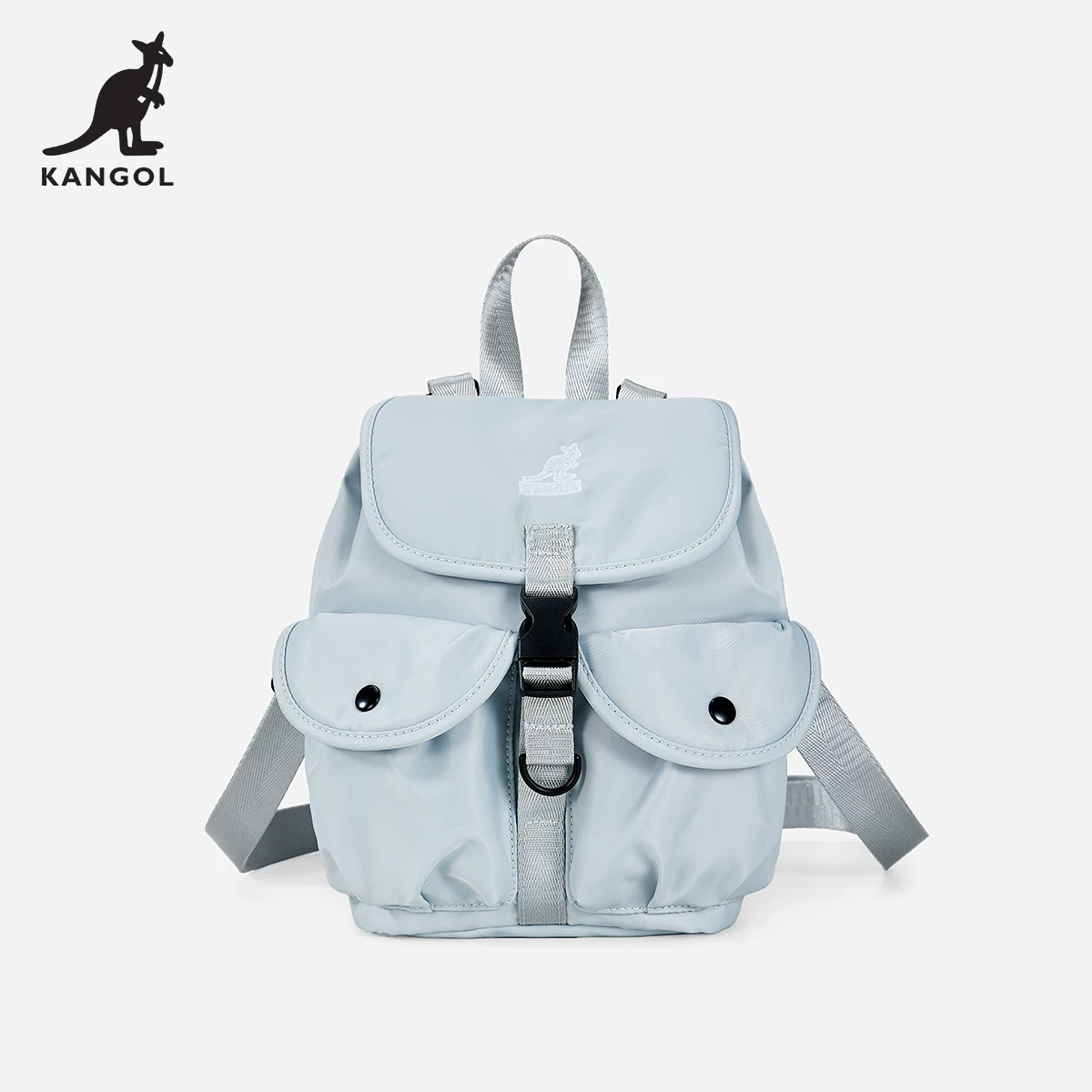 KANGOL迷你背包女2025新款时尚高级感小众小型轻便运动通勤双肩包